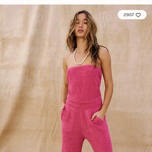 Free People Strapless Jumpsuit (2)
